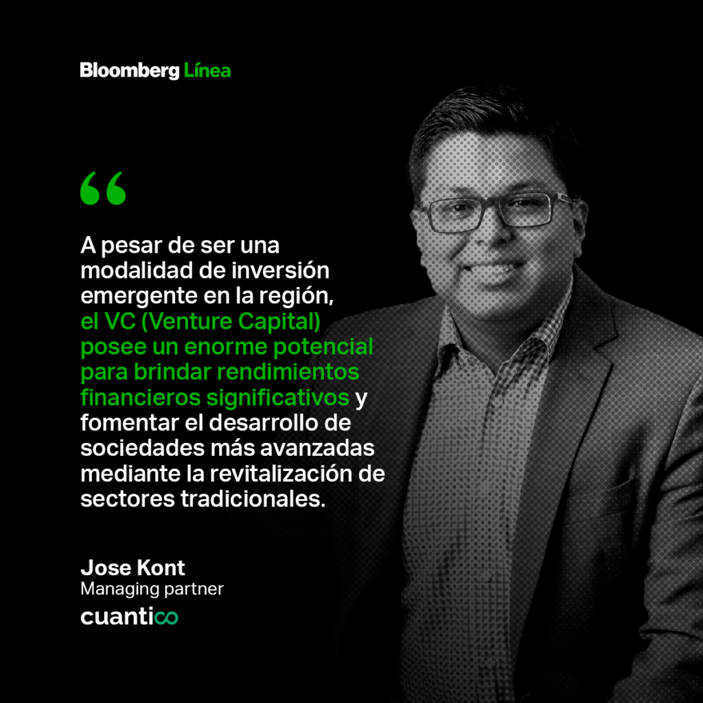 Jose Kont en Bloomberg en Linea - Fondos de inversión en Centroamérica